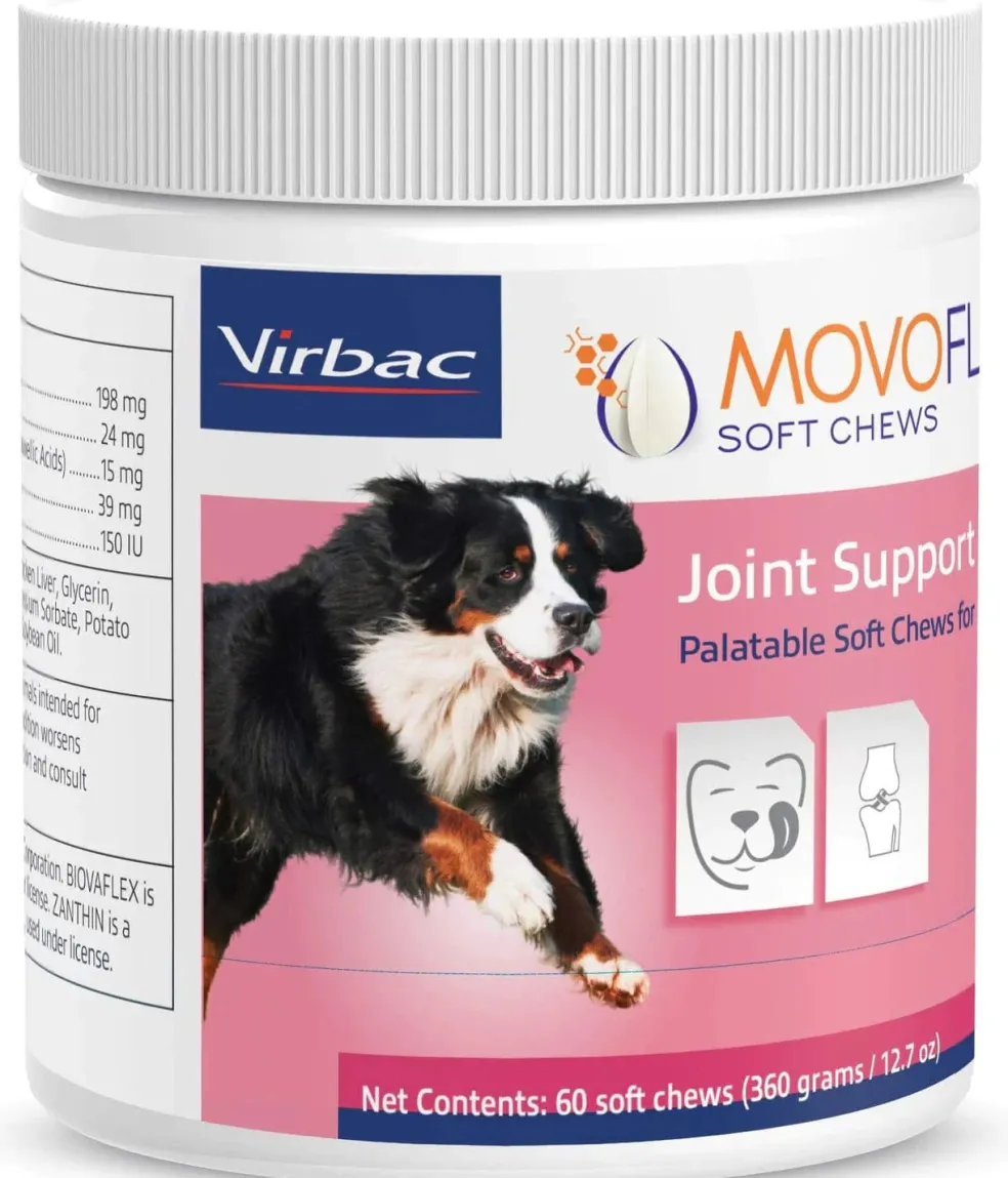 MovoFlex Joint Support for Large Dogs (60 soft chews)