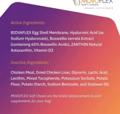 MovoFlex Joint Support for Medium Dogs (60 soft chews)