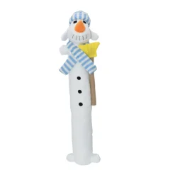MulitPet Loofa Snowman Plush Dog Toy