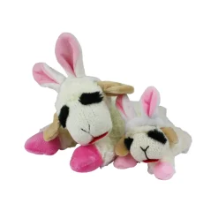 Multipet Easter Lamb Chop Plush Dog Toy
