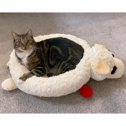 Multipet Lamb Chop Bolster Bed For Cats & Dogs