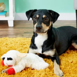 Multipet Lamb Chop Plush Squeaky Dog Toy