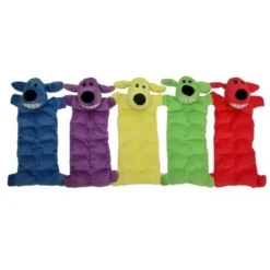 Multipet Loofa Squeaker Mat Dog Toy, 12-inch
