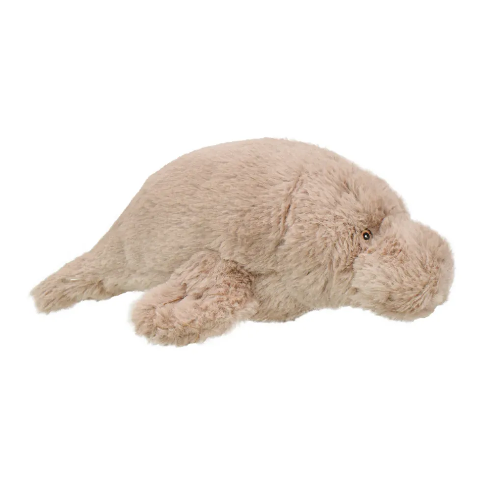 MultiPet Margaritaville Seaside Animals Plish Dog Toy, Assorted Animals (Pelican, Rooster, Manatee) 9", One Toy