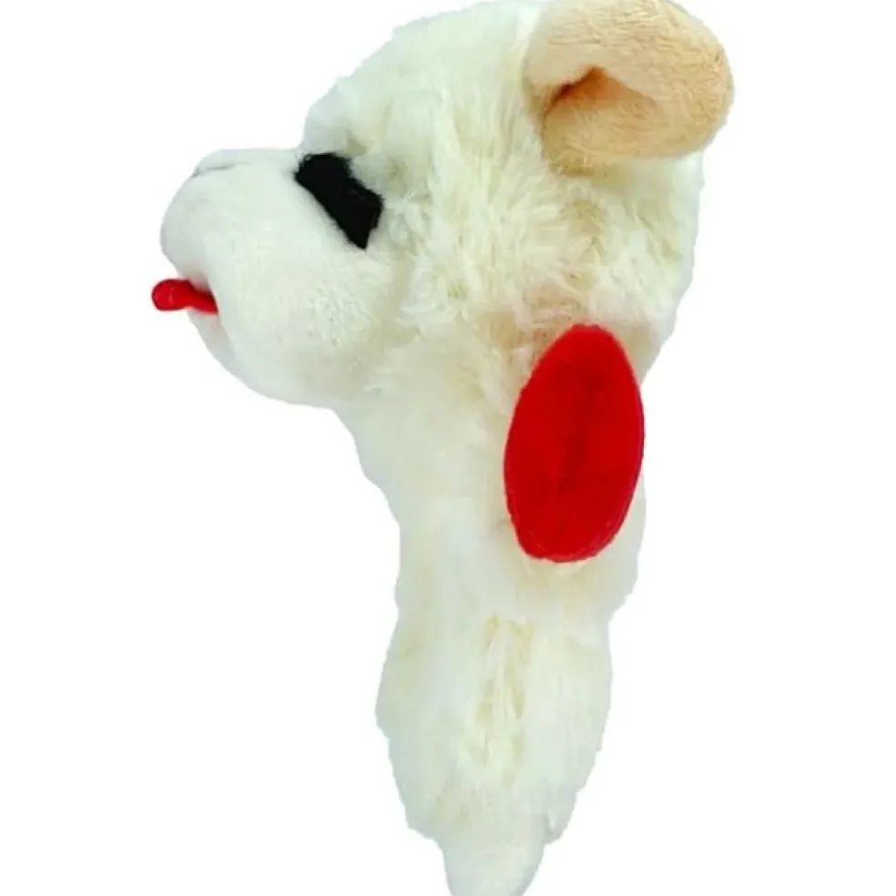 MultiPet Mini Lamb Chop Crinkle Dog Toy 6" (X-Small)