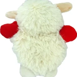 MultiPet Mini Lamb Chop Crinkle Dog Toy 6