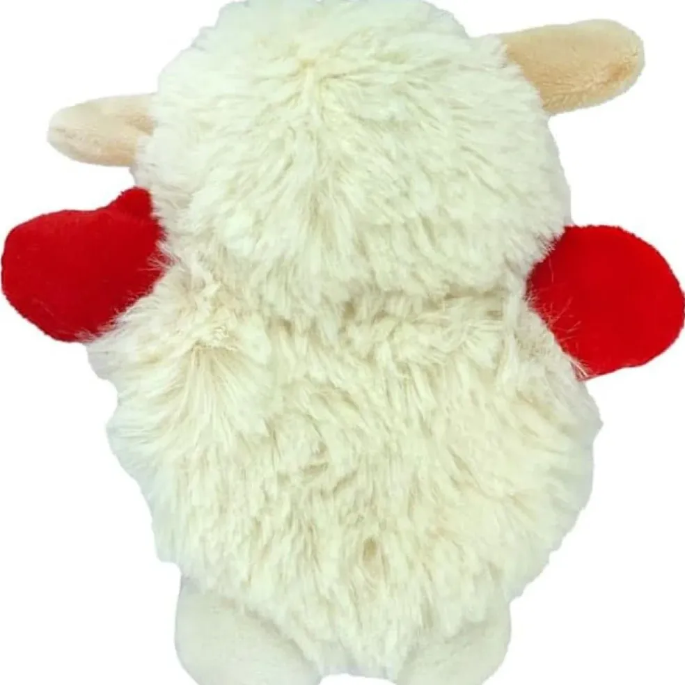 MultiPet Mini Lamb Chop Crinkle Dog Toy 6" (X-Small)
