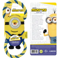 MultiPet Minions Rope Tug Dog Toy, Assorted Characters (Bob 16