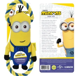 MultiPet Minions Rope Tug Dog Toy, Assorted Characters (Bob 16