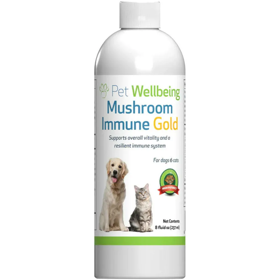 Mushroom Immune Gold - Holistic Cancer Support for Cats (8 oz)