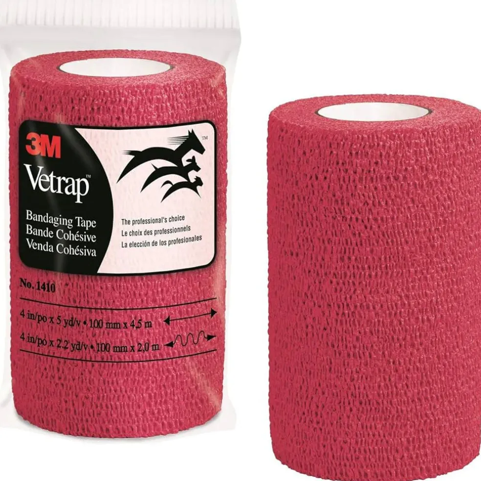 3M Vetrap 4" Bandaging Tape, 1 count