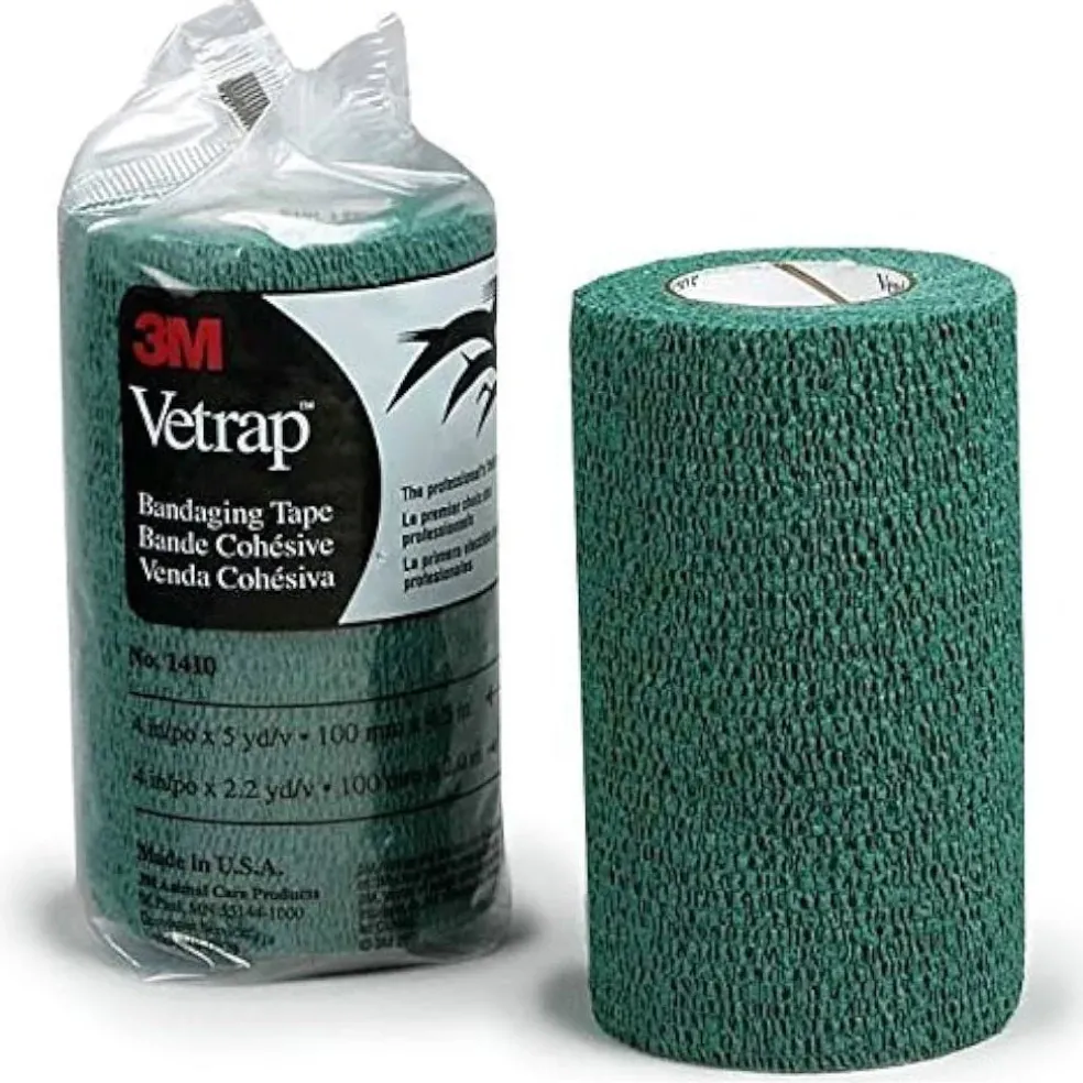 3M Vetrap 4" Bandaging Tape, 1 count
