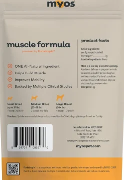 MYOS Canine Muscle Formula Dog Supplement