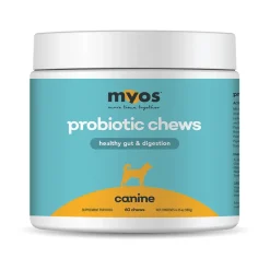 MYOS Canine Probiotic Chews for Dogs (60 chews)