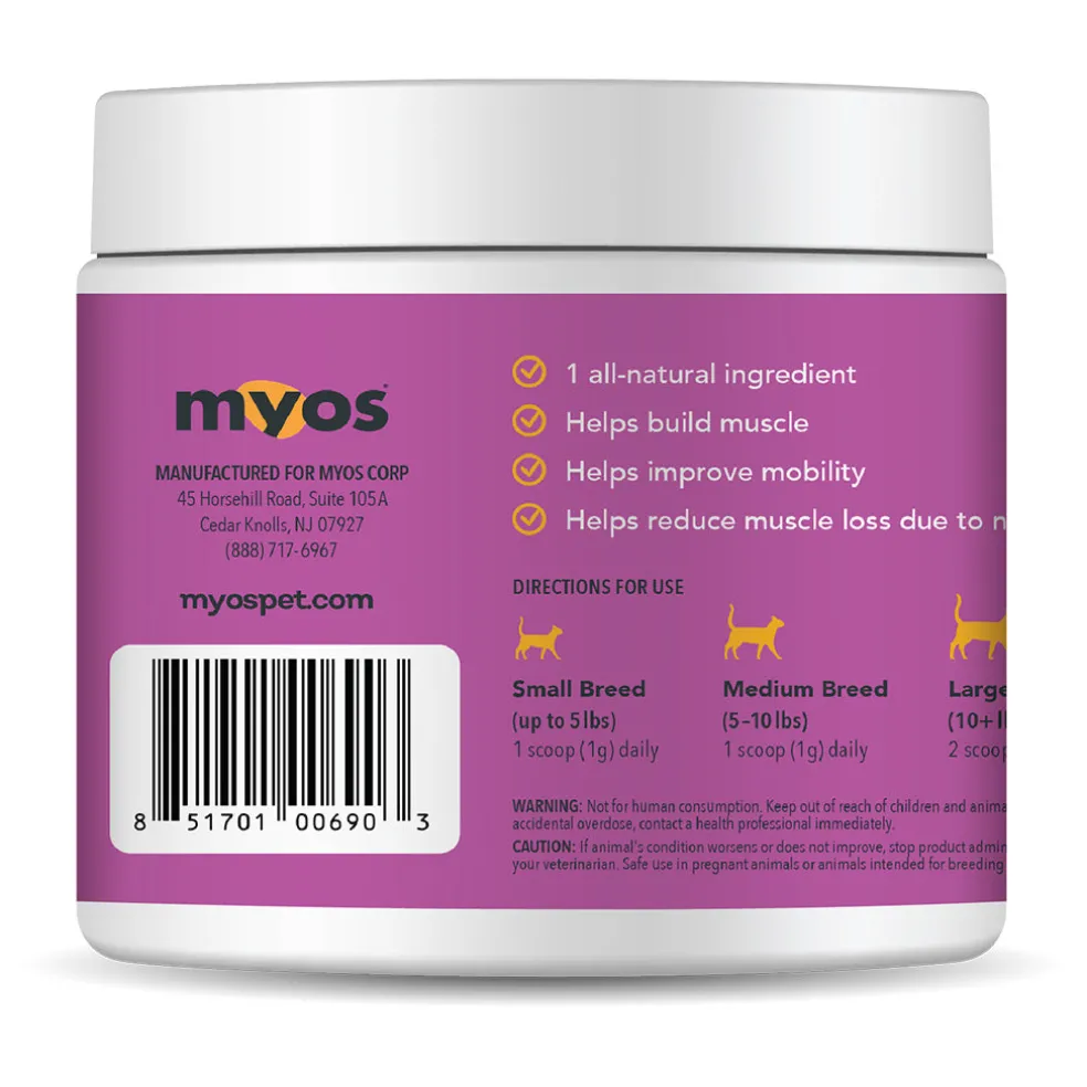 MYOS Feline Muscle Health Formula, 180g (180 scoops)
