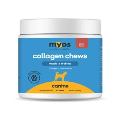 MYOS Muscle and Mobility Collagen Chews for Dogs, 180g (60 chews)