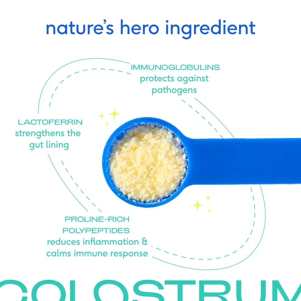 Native Pet Colostrum Immune System Powder Supplement For Dogs (2.2 oz)