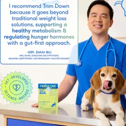 Native Pet Gutwell Trim Down, Weight Management & Metabolic Supplement for Dogs (60 scoops)