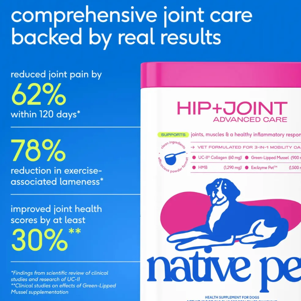 Native Pet Hip & Joint Advanced Care for Dogs