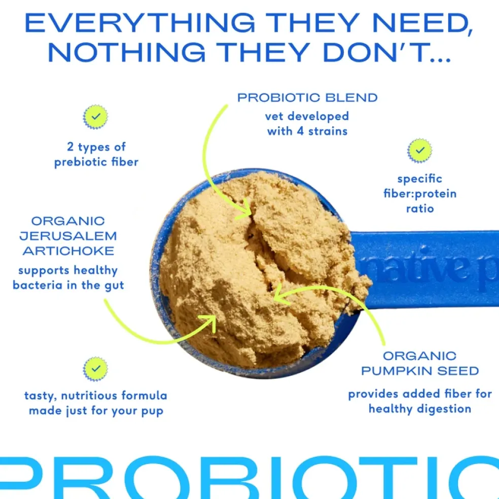 Native Pet Probiotic & Prebiotic Powder for Dogs