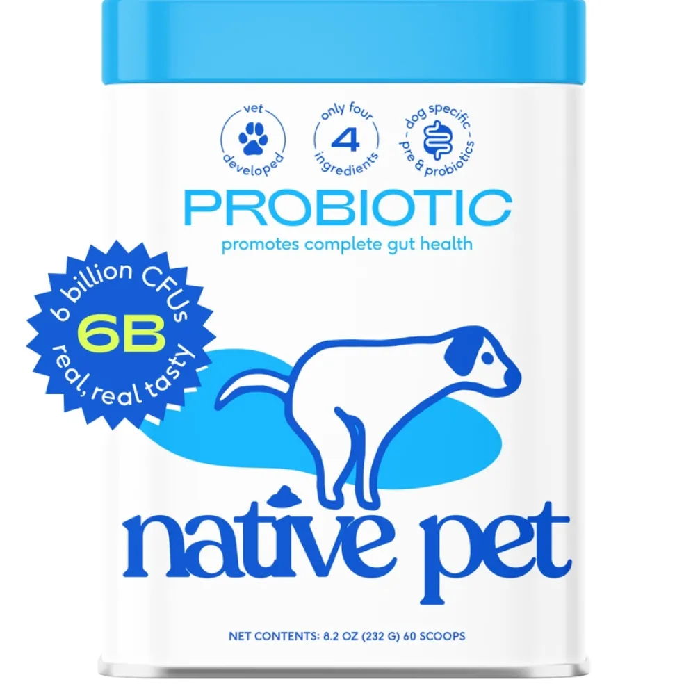 Native Pet Probiotic & Prebiotic Powder for Dogs