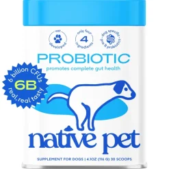 Native Pet Probiotic & Prebiotic Powder for Dogs