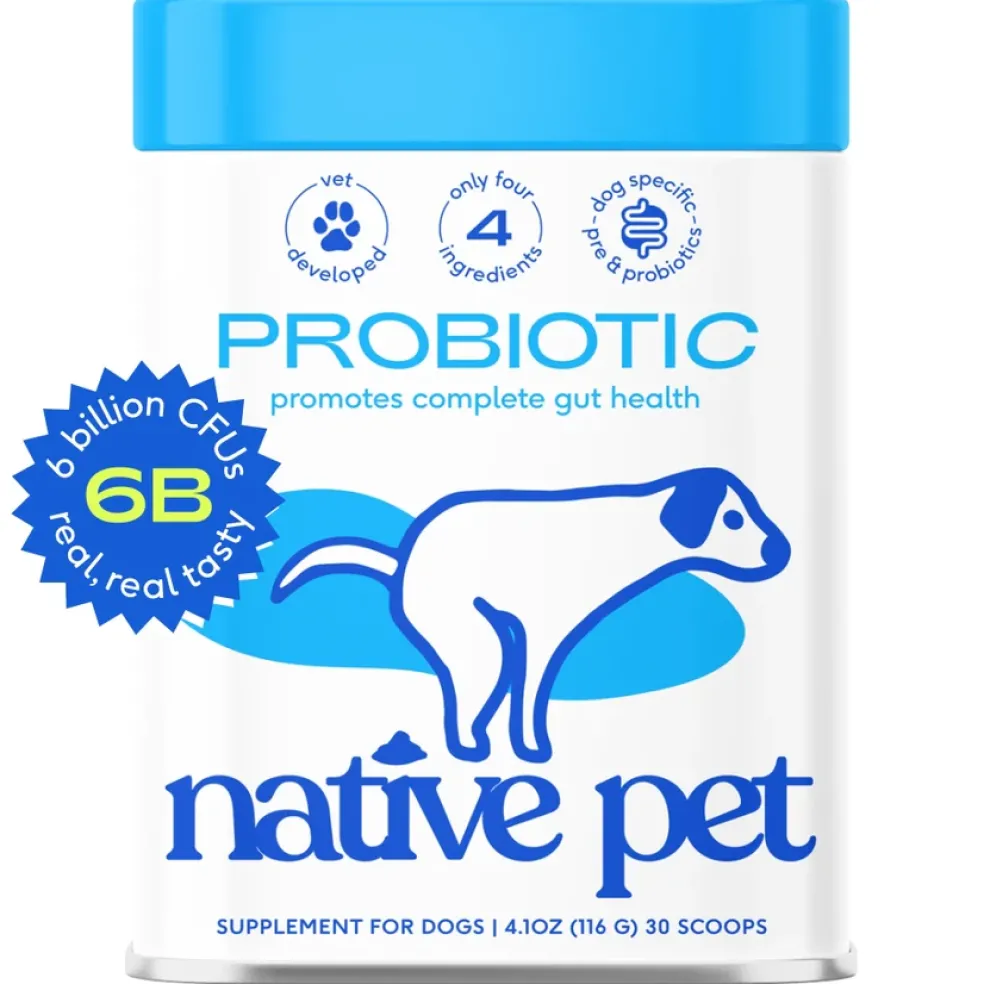 Native Pet Probiotic & Prebiotic Powder for Dogs