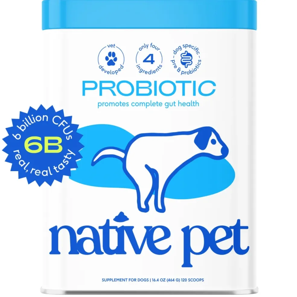 Native Pet Probiotic & Prebiotic Powder for Dogs