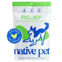 Native Pet Relief Joint Support Chicken Chews For Dogs
