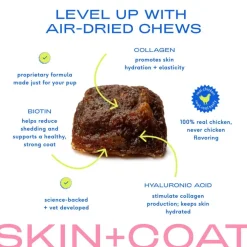 Native Pet Skin + Coat Healthy Skin Chews for Dogs