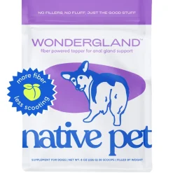 Native Pet Wondergland Anal Gland Support Supplement for Dogs