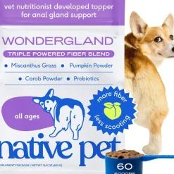 Native Pet Wondergland Anal Gland Support Supplement for Dogs