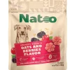 Natoo Crunchy Biscuits Oats & Berries Flavor Dog Treats, 8-oz