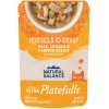 Natural Balance Pet Foods Original Ultra Platefulls Morsels in Gravy Wet Cat Food Pouch Duck, Chicken, & Pumpkin, 3-oz case of 24