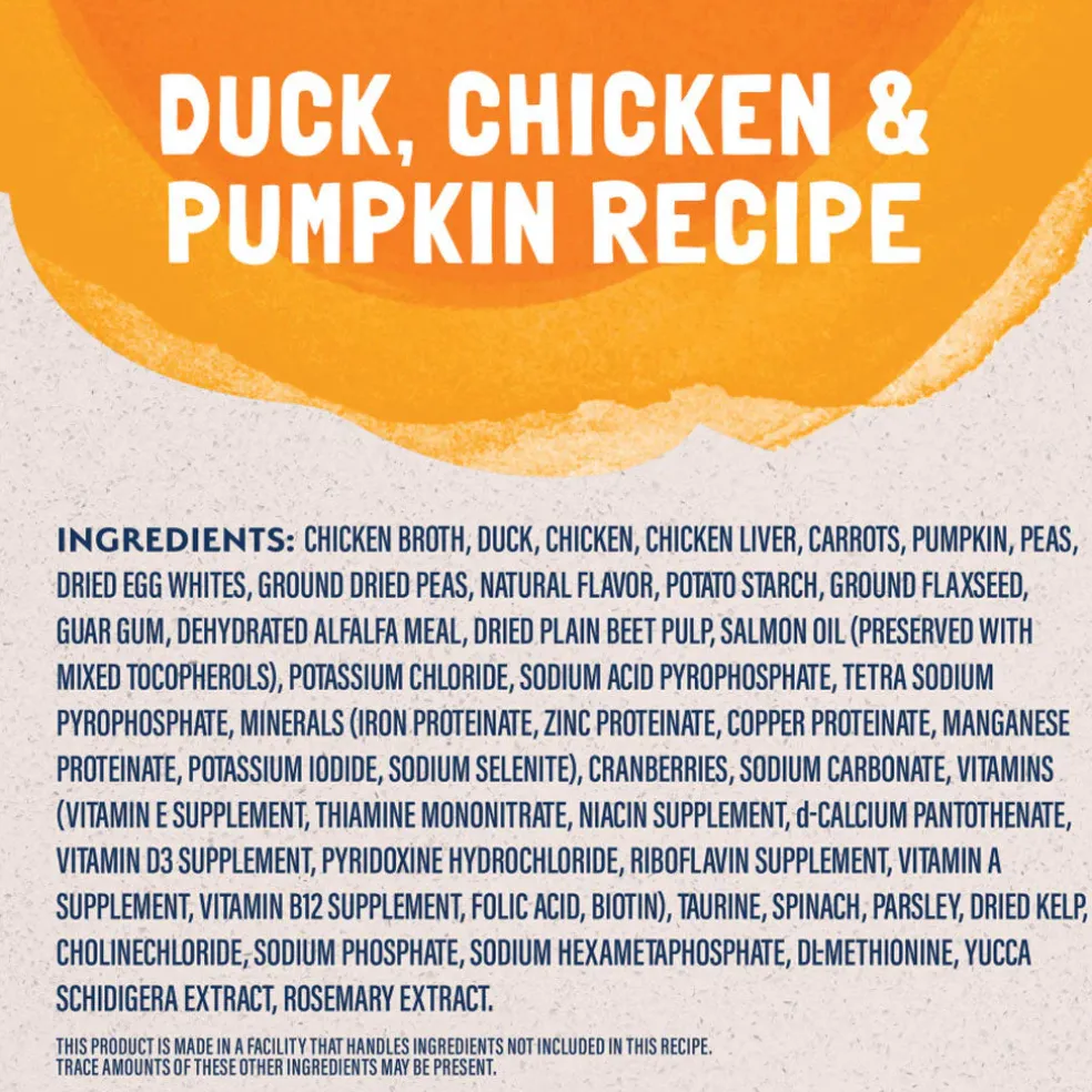 Natural Balance Pet Foods Original Ultra Platefulls Morsels in Gravy Wet Cat Food Pouch Duck, Chicken, & Pumpkin, 3-oz case of 24