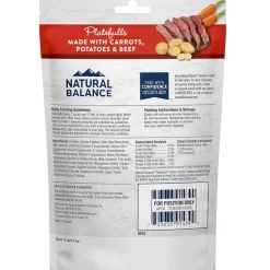 Natural Balance Pet Foods Original Ultra Platefulls Wet Dog Food Pouch Tender Beef & Potato Recipe, 9-oz case of 12
