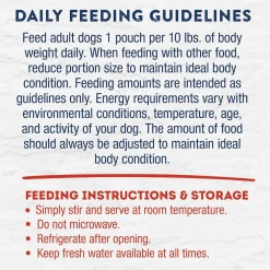 Natural Balance Pet Foods Original Ultra Platefulls Wet Dog Food Pouch Tender Beef & Potato Recipe, 9-oz case of 12