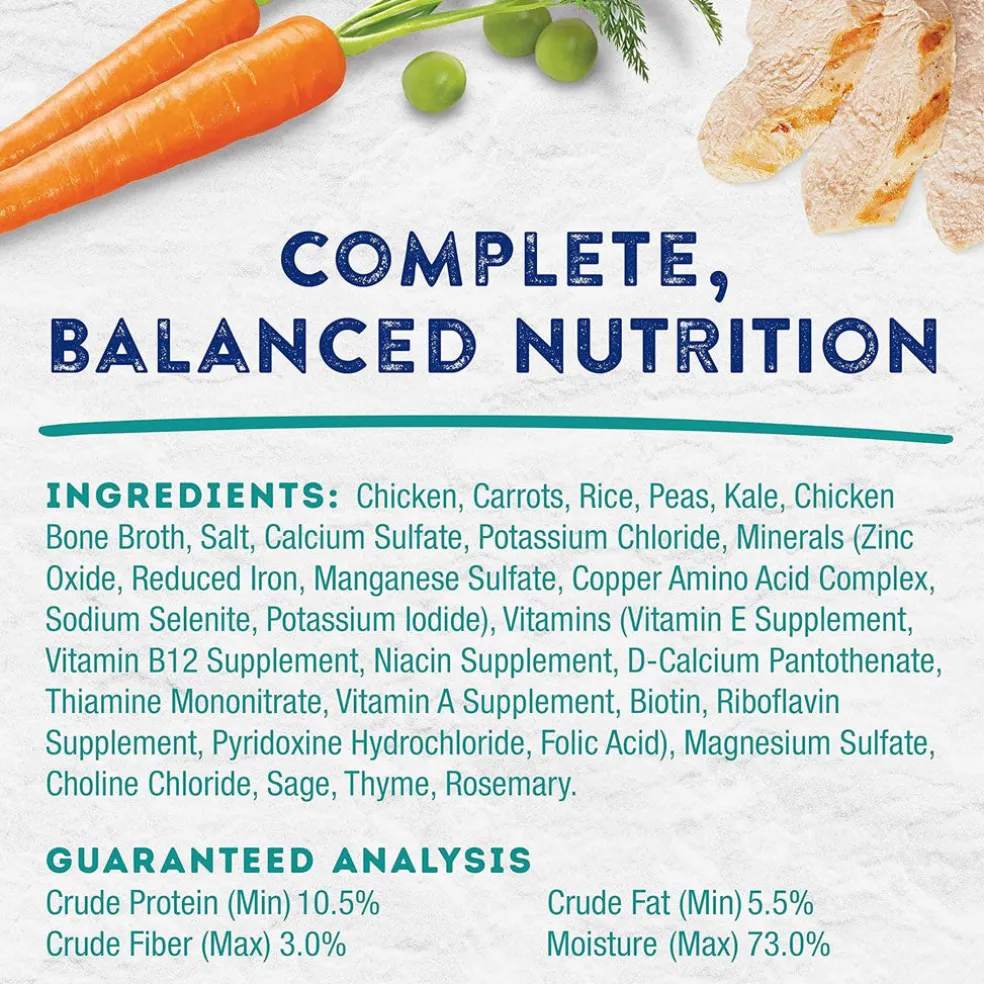 Natural Balance Pet Foods Original Ultra Platefulls Wet Dog Food Pouch Harvest Chicken & Rice Recipe, 9-oz case of 12