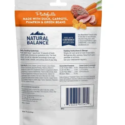 Natural Balance Pet Foods Original Ultra Platefulls Wet Dog Food Pouch Savory Duck & Pumpkin Recipe, 9-oz case of 12