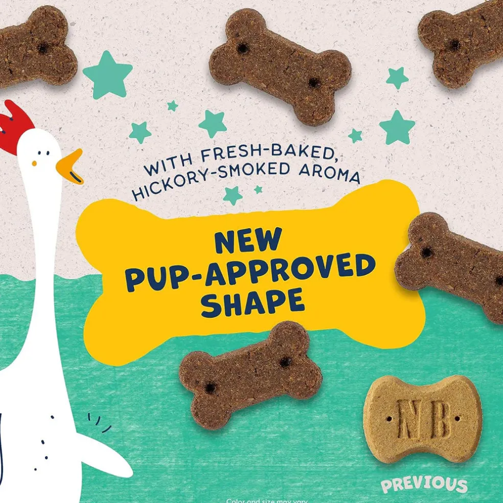 Natural Balance Pet Foods Rewards Bite-Size Crunchy Biscuits Small Breed Dog Treats Chicken, 8-oz