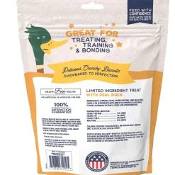 Natural Balance Pet Foods Rewards Bite-Size Crunchy Biscuits Small Breed Dog Treats Duck, 8-oz