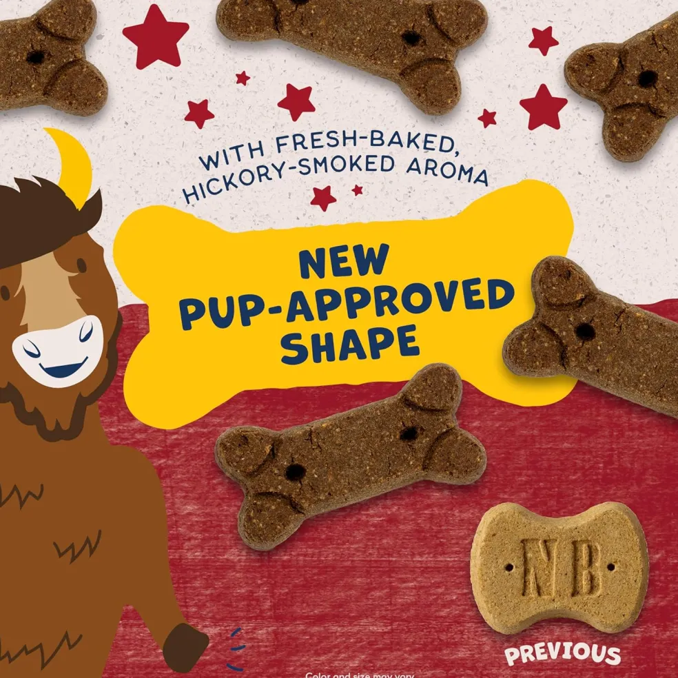 Natural Balance Rewards Crunchy Biscuits with Real Bison Dog Treats