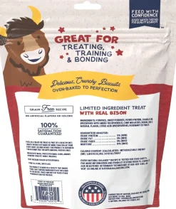Natural Balance Rewards Crunchy Biscuits with Real Bison Dog Treats