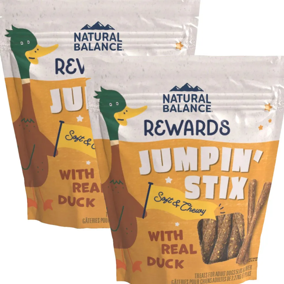 Natural Balance Rewards Jumpin' Stix Soft & Meaty with Real Duck Dog Treats