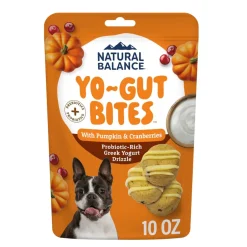 Natural Balance Yo-Gut Bites Crunchy Dogs Treats