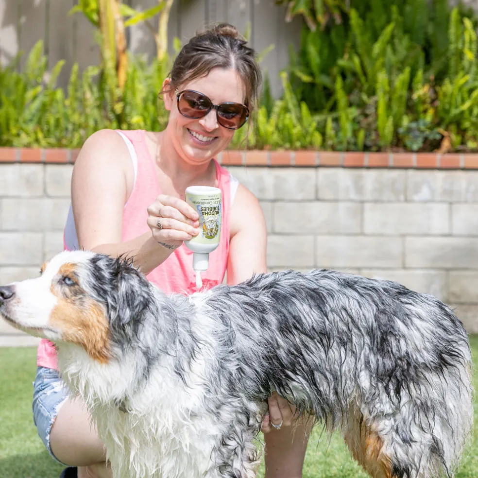 Natural Cravings Buddha Bubbles Grab-and-Go Set Organic Shampoo & Conditioner for Dogs & Cats