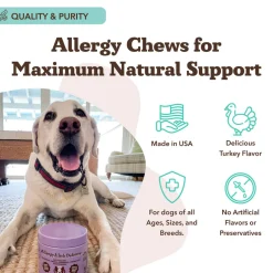 Natural Dog Company Allergy & Itch Defense for Dogs (90 soft chews)