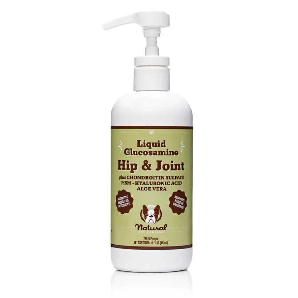 Natural Dog Company Liquid Glucosamine Hip & Joint Liquid Supplement (16 oz)