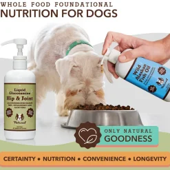 Natural Dog Company Liquid Glucosamine Hip & Joint Liquid Supplement (16 oz)