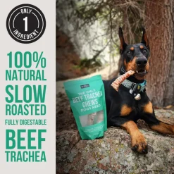 Natural Rapport The Only Beef Trachea Chews Dogs Need